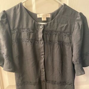 Monteau Black Sleeve Dress